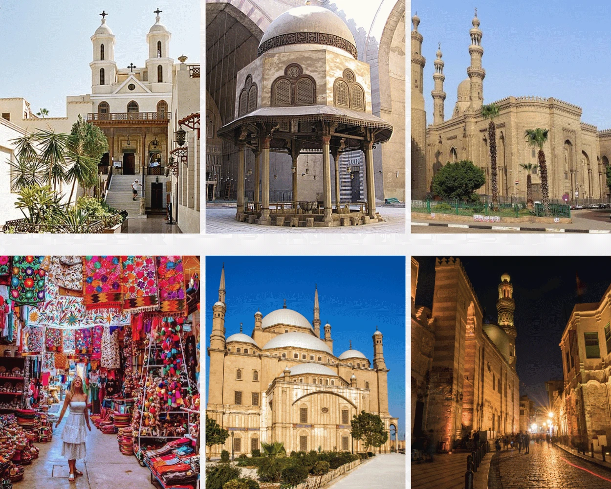 Day Tour to Citadel, Coptic & Islamic Cairo