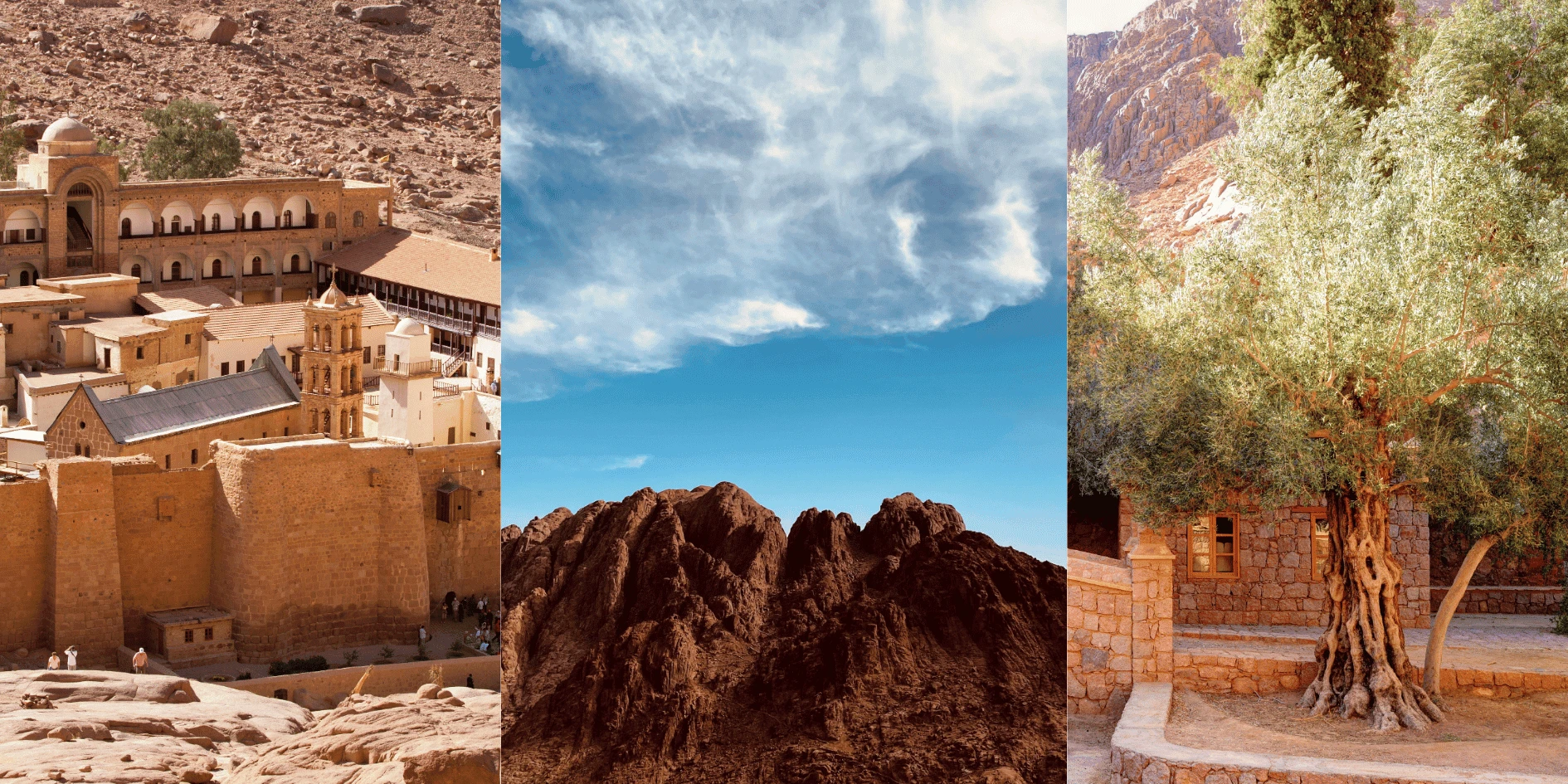 St. Catherine’s Monastery & Moses Mountain at Sunrise
