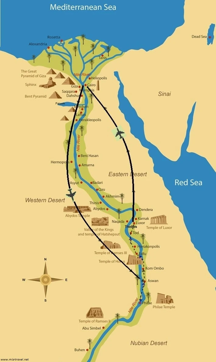 Classic Egypt & The Nile Cruise Vacation