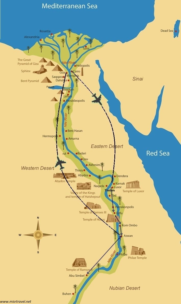Nile River Cruise Tour - Misr Travel